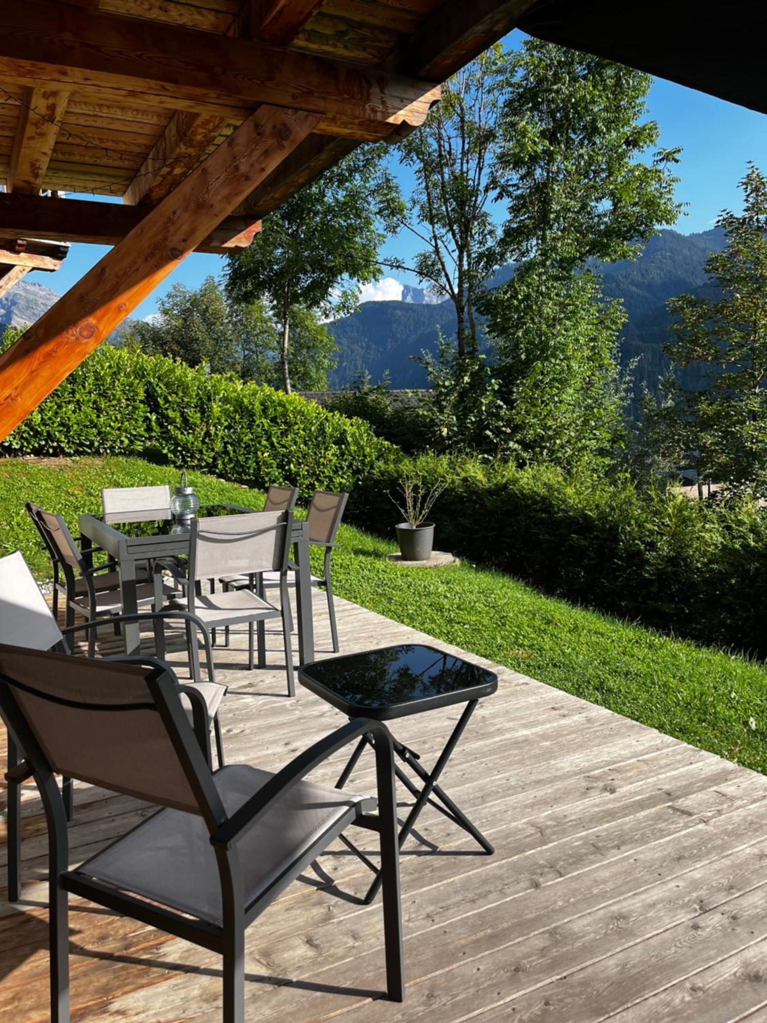 Plein Soleil Modern 3 Bedroom Apartment With Stunning Mountain Views Samoens Exterior photo